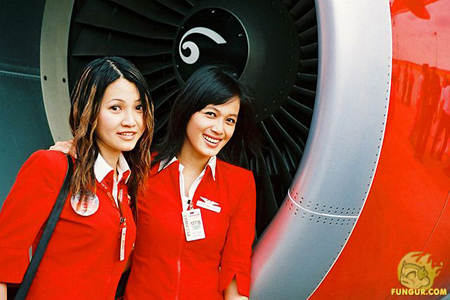 Air Asia Hostesses