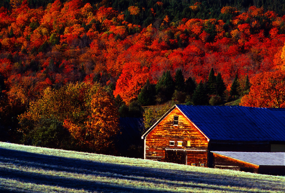Vermont, East Corinth, Barn